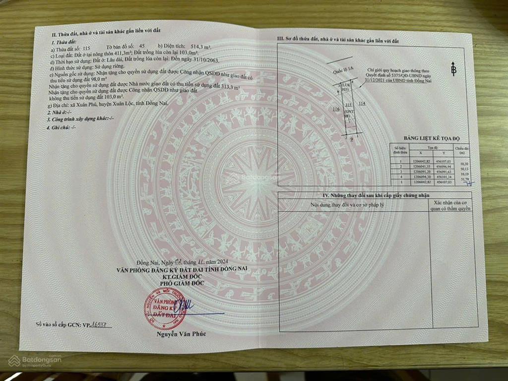 Bán đất mặt tiền ql1a xuân phú, đồng nai, diện tích lớn 3.200m2 thích hợp xây xưởng, siêu thị