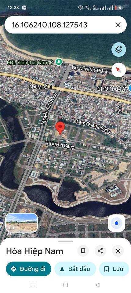Đất đường 7m5 đồng cửa 2 thông huỳnh dạng, cách biển 500m view công viên = 86m2, giá 3,68 tỷ