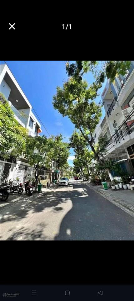 Đất mặt tiền đường 5m5 lề 3m cù chính lan. song song điện biên phủ, 100m2 (5x20m) giá 7.65 tỷ