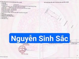 Đất mặt tiền nguyễn sinh sắc. vị trí kinh doanh, thông biển s= 168m2 ( 7x24). giá 17.5 tỷ