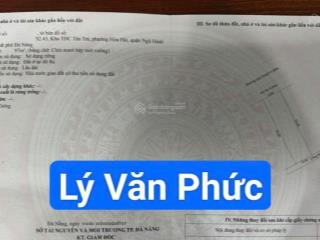 Đất mặt tiền lý văn phức cạnh bãi tắm tân trà. s=97m2 ngang 5m giá 5.55tỷ