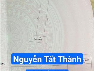 Đất 2 mặt tiền nguyễn tất thành đoạn xây cao tầng gần bãi thắm hà khê. s= 125m2, giá 15.5 tỷ