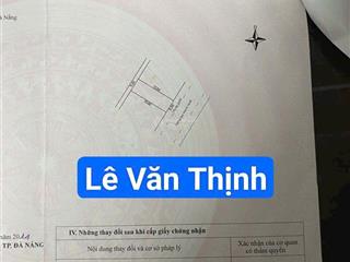 Mặt tiền đường 5m5 lê văn thịnh. cách biển 50m
s= 75m2 ( 5x15) đông nam giá 5.8 tỷ