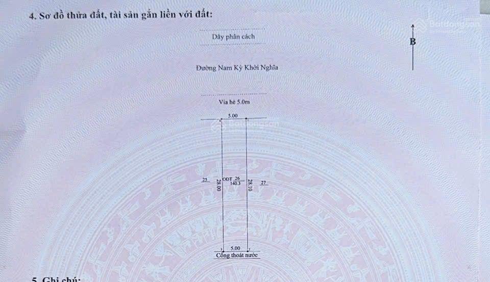 Lô đất tuyệt đẹp đường nam kỳ khởi nghĩa ngũ hành sơn. đối diện khu đô thị fpt
s= 140m2 , 8.5 tỷ