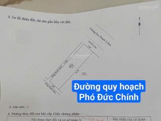 Đất mặt tiền đường quy hoạch 5m5 lề 3m phó đức chính cạnh vương thừa vũ. s= 100m2 (5x20m) 8.5 tỷ
