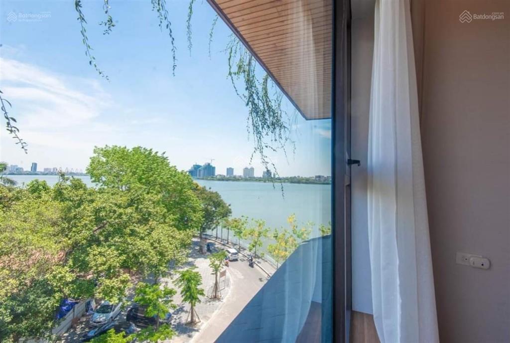 (chính chủ bán gấp) mặt phố nhật chiêu, mặt hồ tây sổ đỏ 110m2 xây mới 1 hầm 6 nổi mt 7m giá 93 tỷ