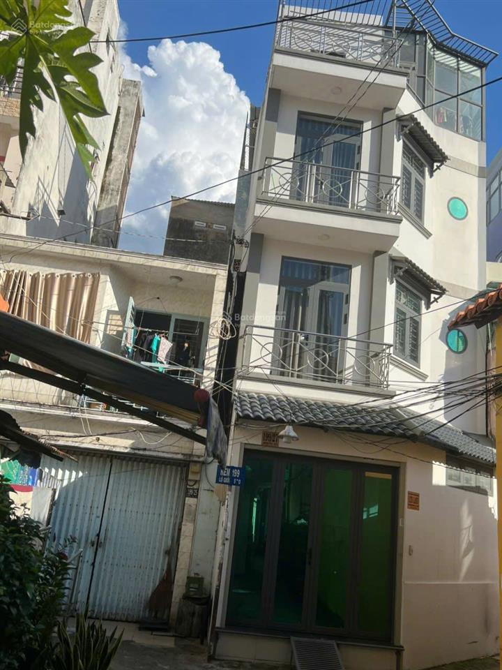 Bán nhà 199/27 cmt8 p4 q3, dt 5.73x8.5m, t+3l, 3pn, 3wc, giá 7.3 tỷ tl, có hh môi giới