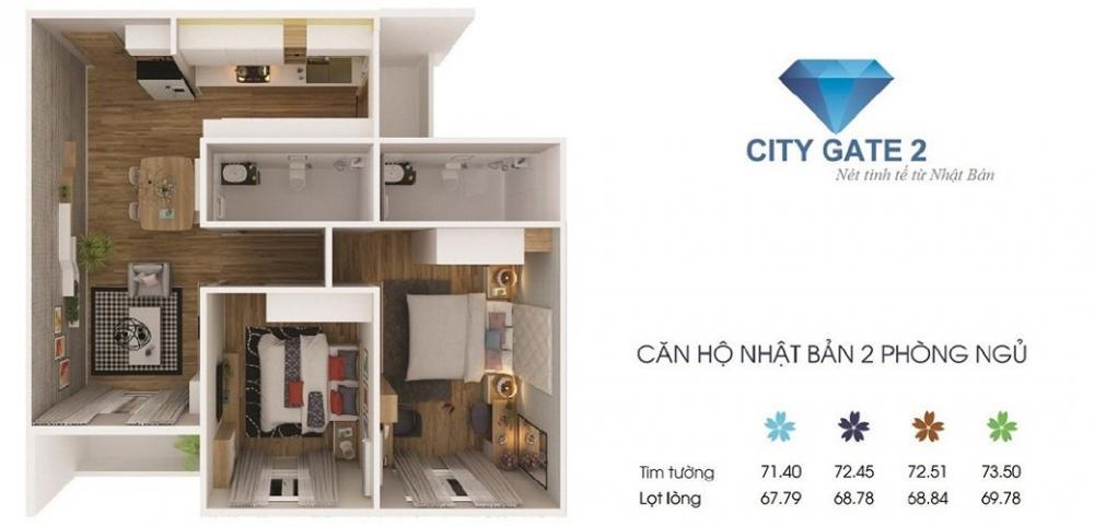 Diamond riverside cần bán 2pn giá tốt dự án  72m² giá 3,080 tỷ  1 căn hiếm có  đúng giá
