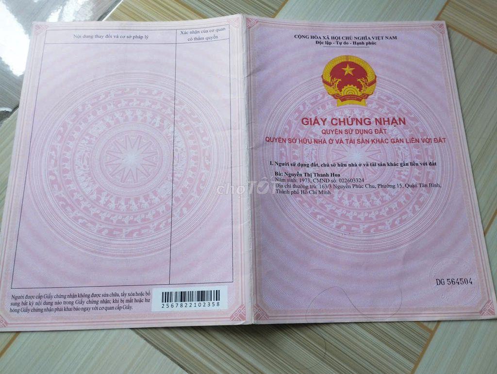 Bán đất thổ cư Thanh Phước, Gò Dầu, Tây Ninh giá rẻ