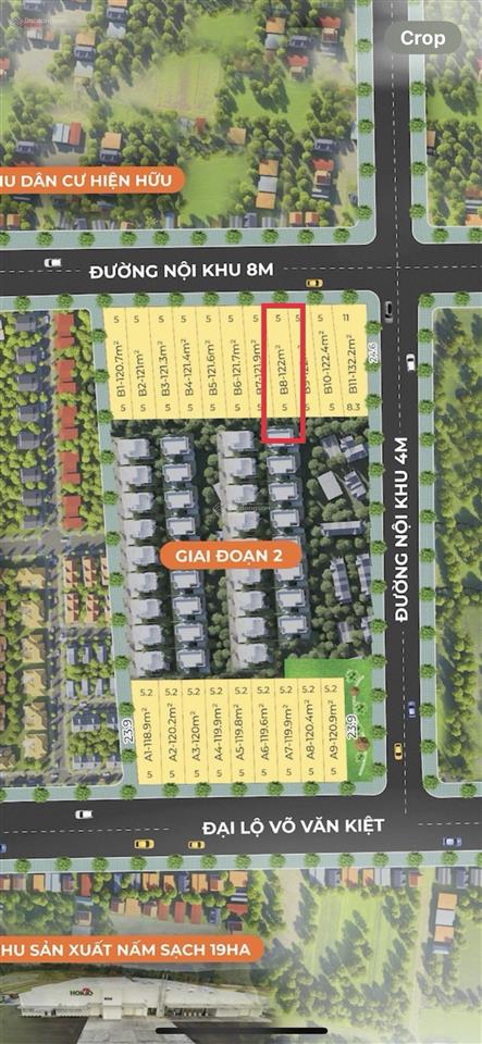 Bán đất kdc phú mỹ avenue 5x24,6m nằm trên đại lộ võ văn kiệt gần cảng quốc tế cái mép thị vải vt