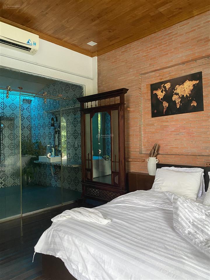 Bán villa 800m2 có hồ bơi style bali  gần sông sài gòn view nhìn về đảo bình quới