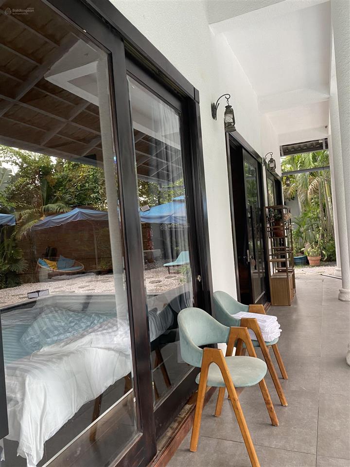 Bán villa 800m2 có hồ bơi style bali  gần sông sài gòn view nhìn về đảo bình quới