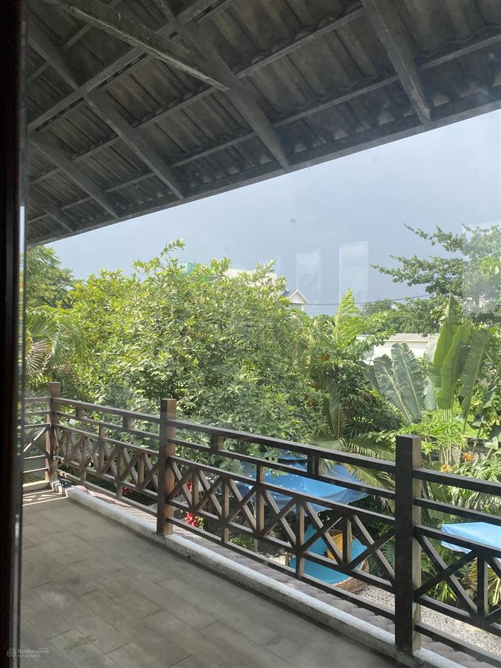 Bán villa 800m2 có hồ bơi style bali  gần sông sài gòn view nhìn về đảo bình quới