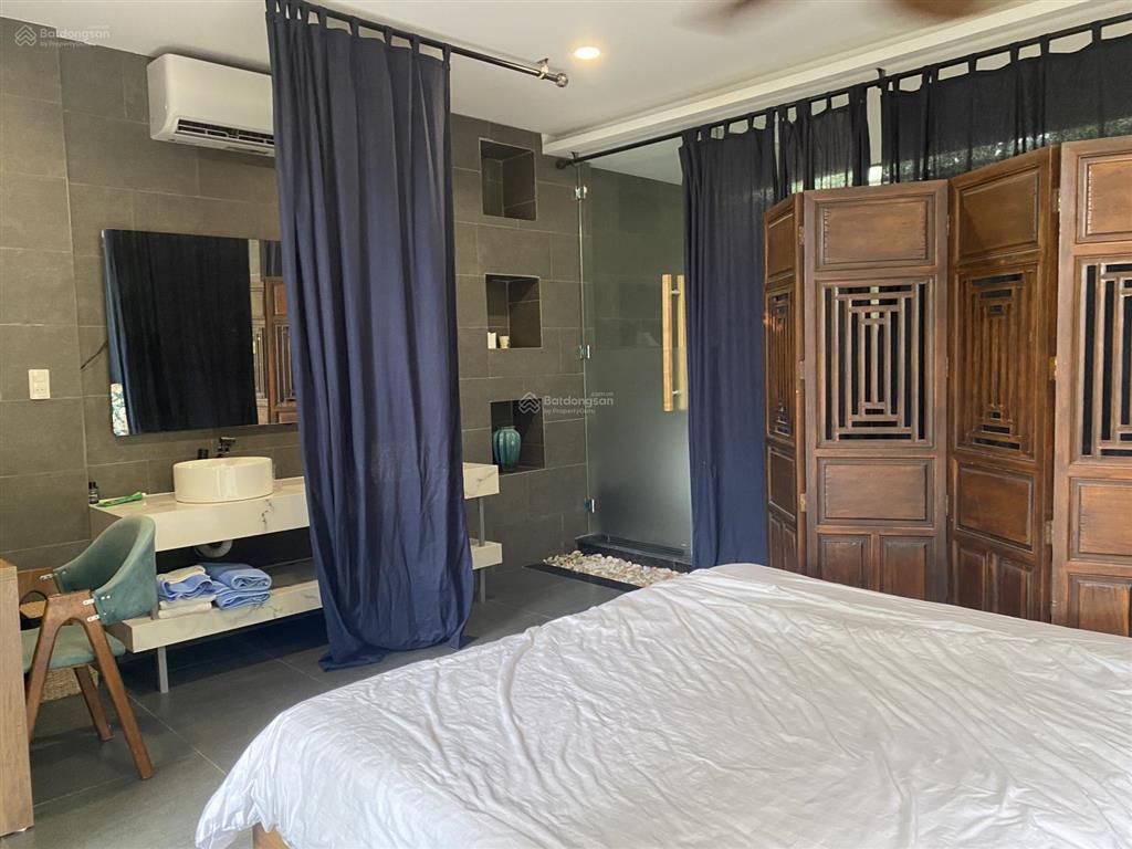 Bán villa 800m2 có hồ bơi style bali  gần sông sài gòn view nhìn về đảo bình quới