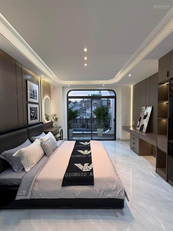 Bán nhà 1 trệt 3 lầu, thạnh xuân 25, quận 12. dt 4 x 16m