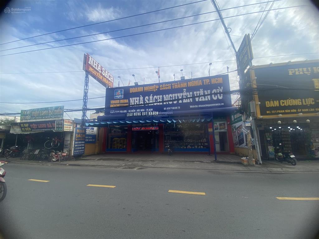 Bán nhà mặt tiền phan văn hớn, ngay ngã tư bà điểm ngang 6,5 dài 34m