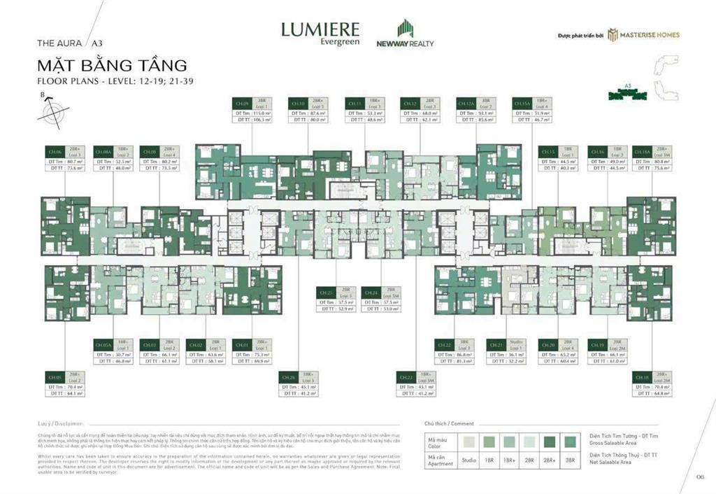 Chính chủ bán căn 3705 thiết kế 2n+ tòa a3 lumiere evergreen, có hỗ trợ vay,giá 6,7 tỷ