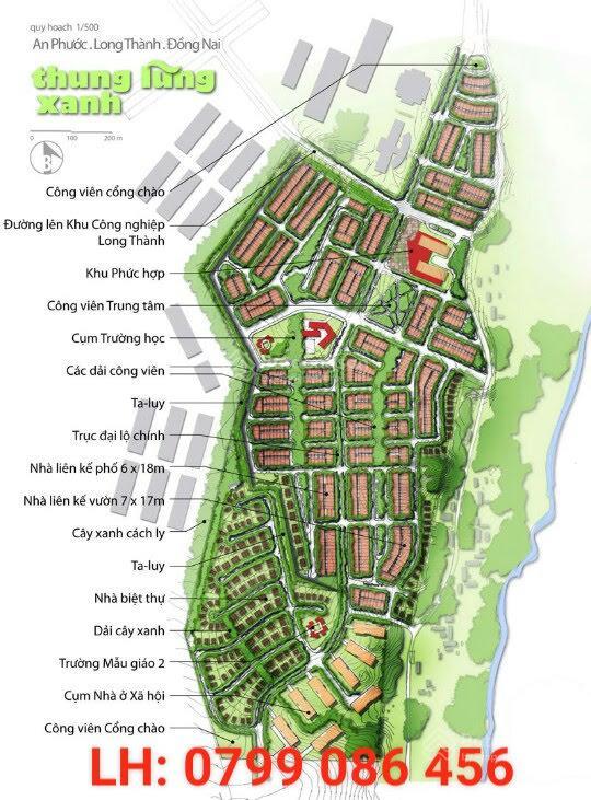 Bán gấp thửa đất trong khu thung lũng xanh (kdc an phước) long thành