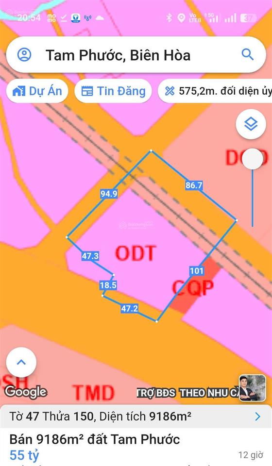 Siêu phẩm đầu tư 1ha mặt tiền quốc lộ 51 ngã 3 thái lan chỉ 9 triệu/m
