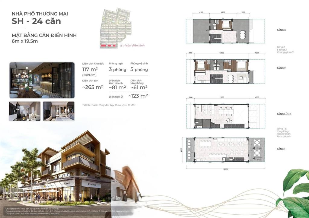 Cho thuê shophouse izumi city mặt tiền đường nam cao| phù hợp kinh doanh & văn phòng