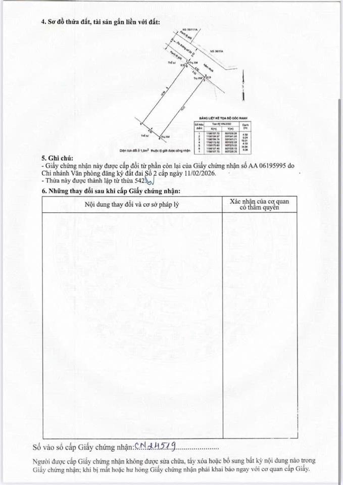 Bán đất tại đường số 26, hiệp bình chánh, nh, thành phố thủ đức, 6,4 tỷ, 68 m2, chính chủ, view đẹp