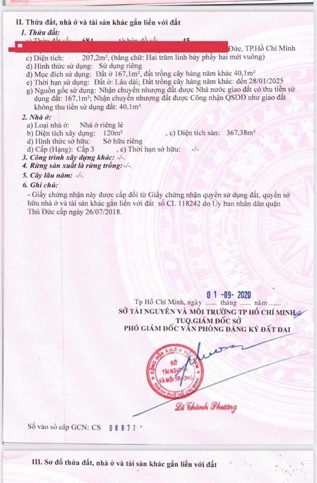Nhà riêng đẹp tại 686 quốc lộ 13, p hiệp bình phước, 13 tỷ, 207 m2, nhiều tiện ích