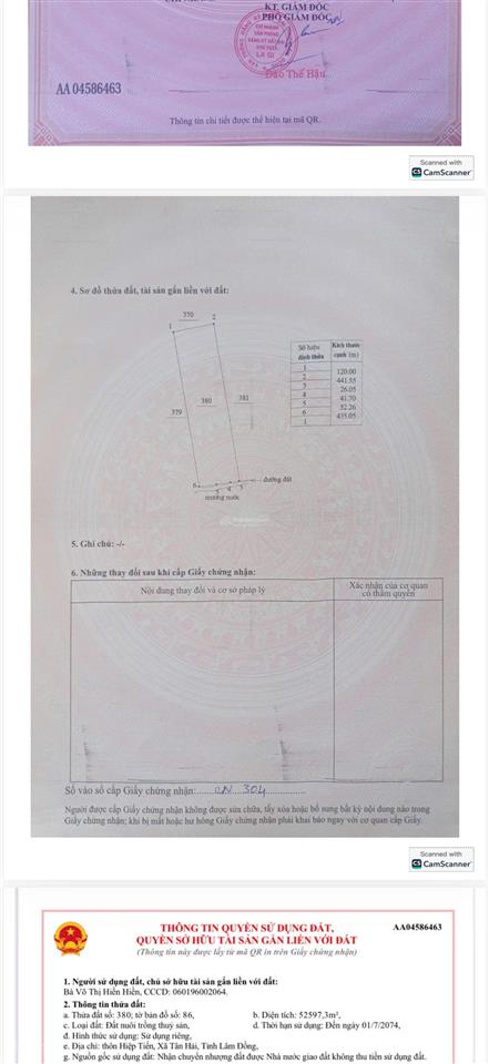 Bán đất tại đinh công tráng, 1,4 triệu / m2, 52597 m2, pháp lý đầy đủ, view đẹp