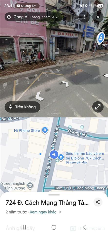 Cho thuê nhà nguyên căn 707 cách mạng tháng 8, chánh nghĩa