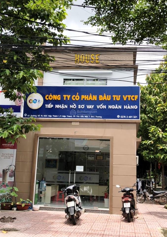 Cho thuê nhà làm văn phòng, quán cafe hoặc tiệm spa tại phường thủ dầu một