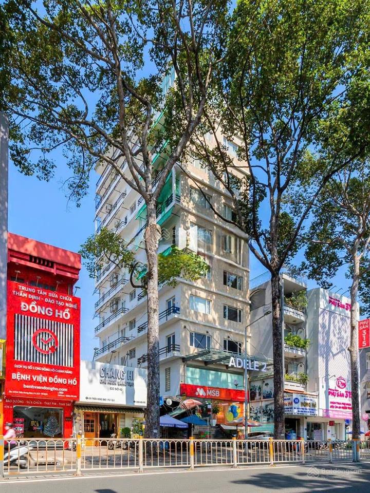 Bán toà nhà 2 mặt tiền trần hưng đạo quận 5, diện tích sàn  1.968m2, khai thác 400tr/tháng