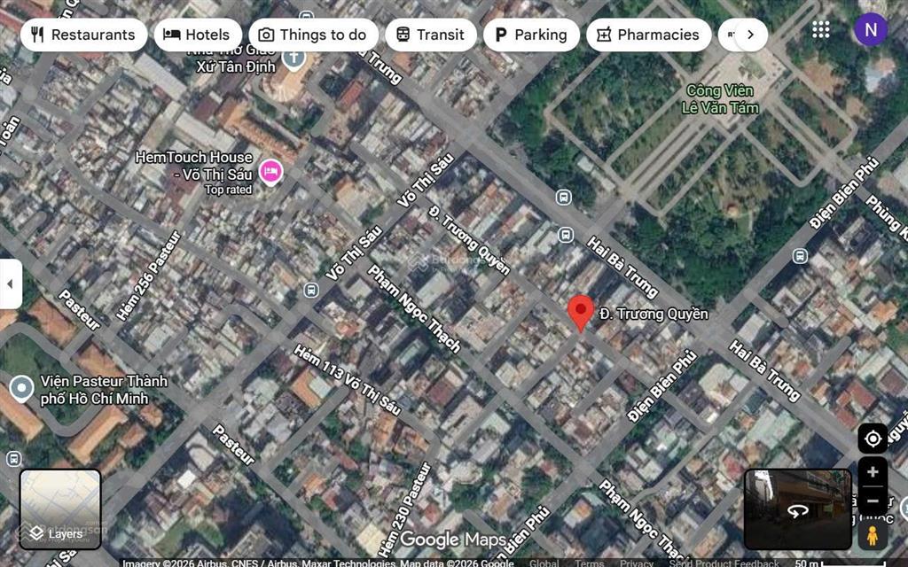 Bán gấp nhà mt trương quyền | dt 154m2 | vị trí vàng trung tâm tp.hcm | giá tốt đầu tư