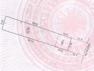 Mặt tiền đỗ bí  tân phú, 3,9x19m, cấp 4, giá 8,9 tỷ tl.