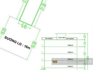 Mặt tiền nguyễn văn yến  phú thạnh, 6,3x24m nh 6,45m, cấp 4, giá 16,8 tỷ tl.