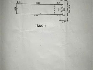 Hẻm lũy bán bích  p. phú thọ hòa, 4,2x20m, cấp 4, giá 8,9 tỷ tl