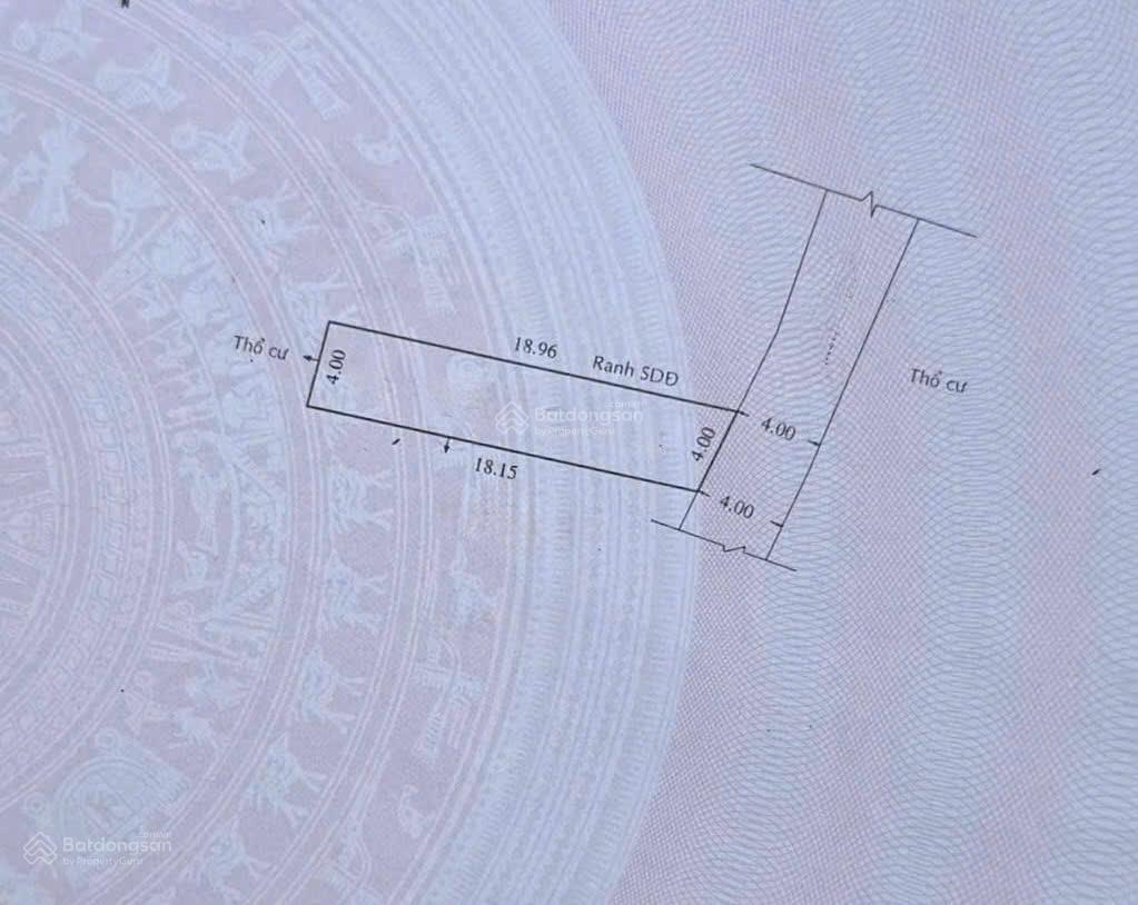 Bán đất hẻm 4m hà thị đát  p. tân sơn nhì, 4x18,5m, giá 7,05 tỷ tl.