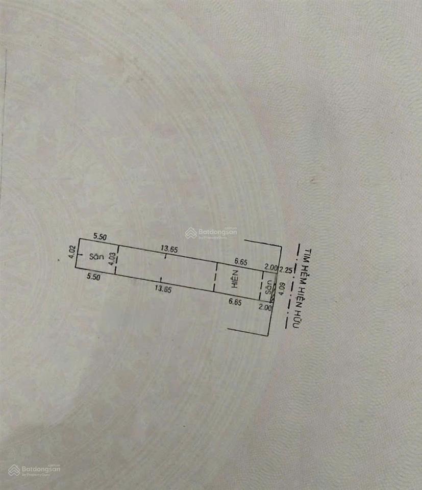 Hẻm tân hương  p. phú thọ hòa, 4x27,7m, trệt 2 lầu st, giá 9,7 tỷ tl.