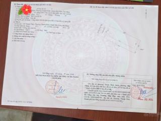 Bán đất đường 7m5 thanh thủy, dt 98 m2 ngang 6,2m nở hậu, giá 10,9 tỷ  0935 121 ***