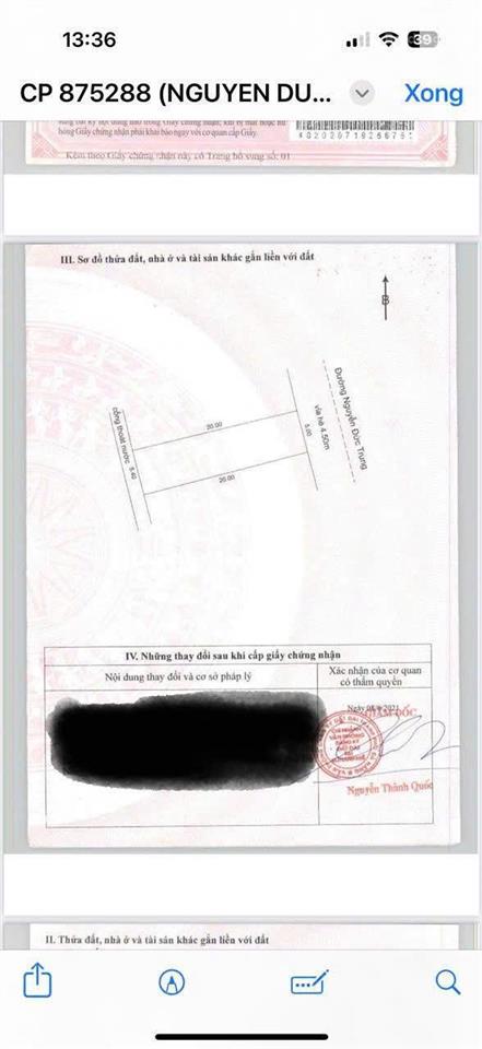 Bán nhà cấp 4 đường 10m5 nguyễn đức trung, dt 104 m2 giá 10,5 tỷ  0935 121 ***