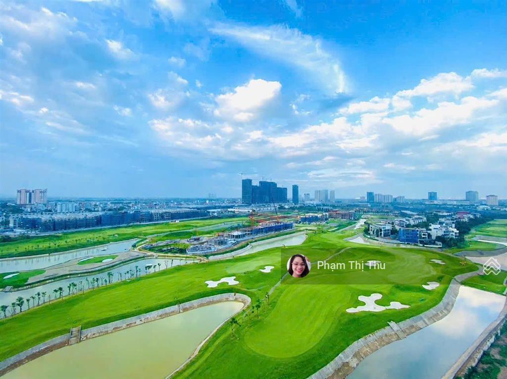 Bán biệt thự view sân golf tây hồ tây, đường nguyễn văn huyên 550m2. mt 50m. 4 tầng + hầm. 259 tỷ