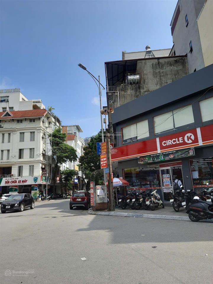 Bán nhà mặt phố lô góc đặng thùy trâm hoàng quốc việt 150m2. mt12m. vuông đét. đường 30m. 70 tỷ