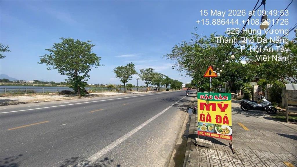 Siêu phẩm đất ven sông hùng vương, cơ hội sở hữu đất mặt tiền view sông tại trung tâm hội an