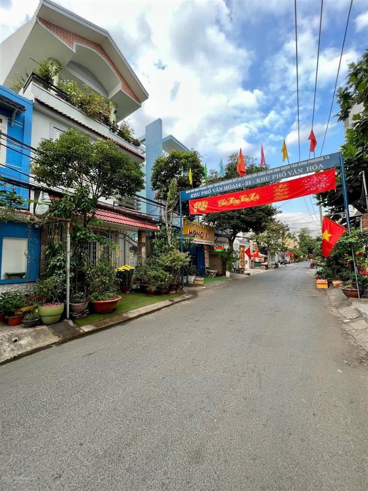 Giảm 200tr  hẻm xe tải đỗ cửa  nguyễn sỹ sách 3,81x8,9 (32,1m2). nhà 2 tầng 2 pn, giá còn 4 tỷ.