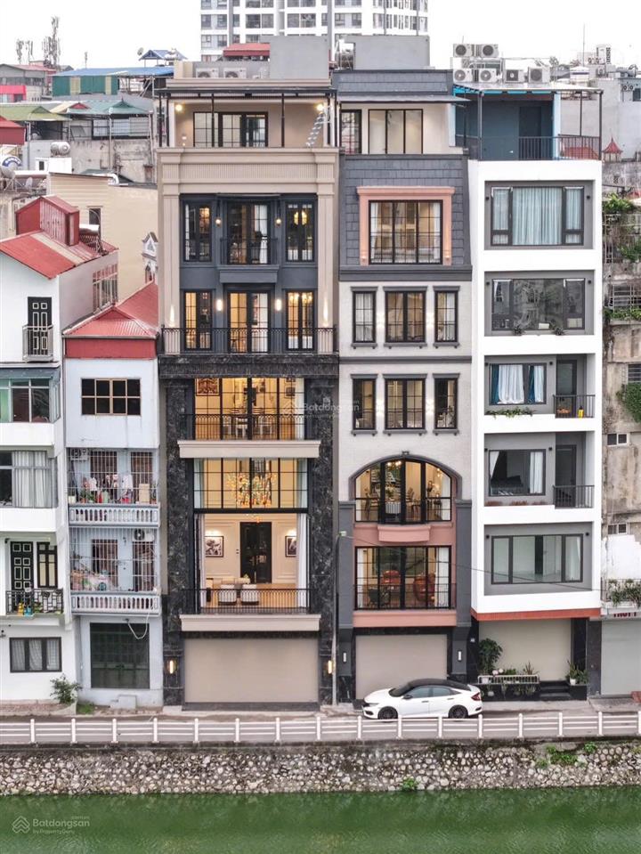 Huyền thoại nhà phố siêu sang  view hồ  7 tầng  100m2  02 mặt tiền ô tô tránh  giá 63 tỷ