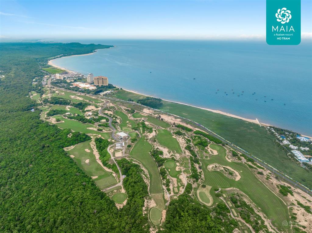 Chỉ 1,2 tỷ sở hữu ngay căn hộ mặt biển maia hồ tràm có sẵn sân golf 86ha, casino the grand hồ tràm