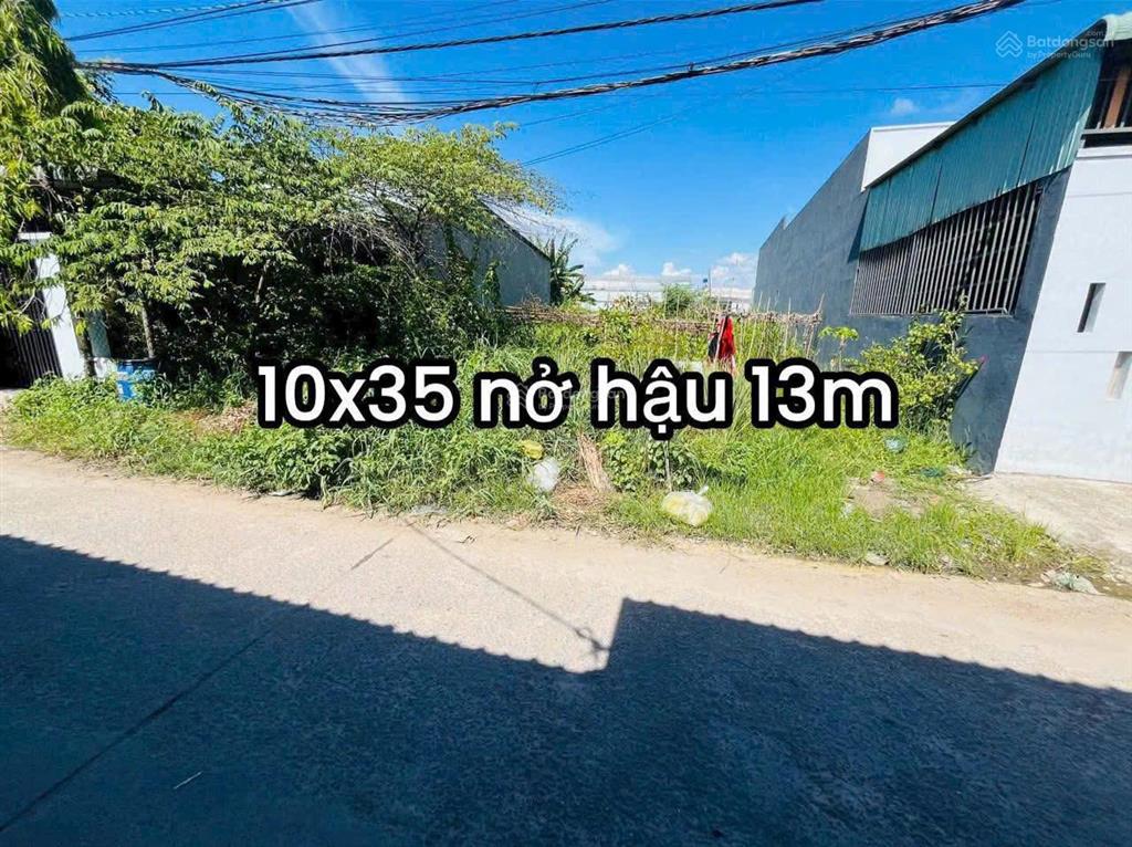 Bán đất thổ cư kinh doanh, 10x35m, ngay đường gò hưu, giá 3.3 tỷ, sổ riêng, mỹ hạnh nam, đức hòa
