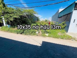 Bán đất thổ cư kinh doanh, 10x35m, ngay đường gò hưu, giá 3.3 tỷ, sổ riêng, mỹ hạnh nam, đức hòa