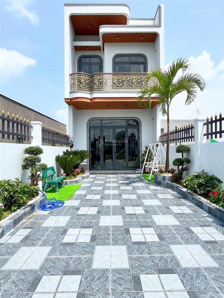 Chủ gửi bán nhà vườn 1 trệt 1 lầu mỹ hạnh bắc, đức hòa, 5x37m, giá 3 tỷ 350 tl