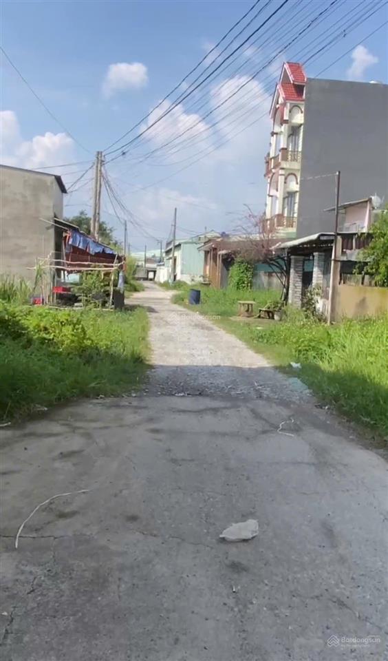 Bán đất thổ cư mỹ hạnh nam, 100m2, sổ riêng, cách gò hưu chỉ 200m, đức hòa, giá 1,3 tỷ