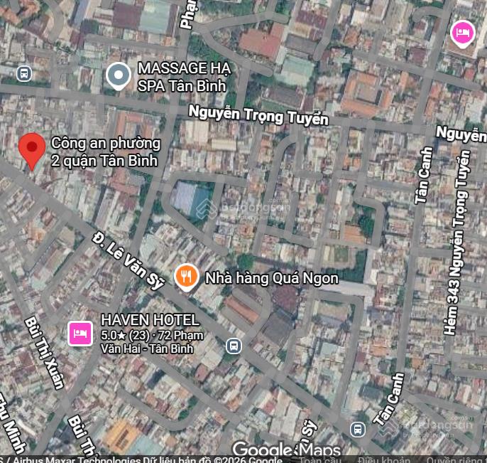 Cần bán nhà cho con đi du học. mặt tiền, đường tân sơn hòa, f2, q. tân bình. ngang 8mx15m dài