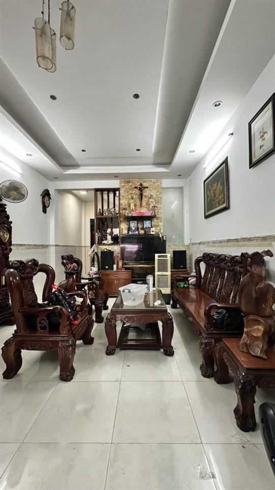 Bán Nhà Mặt tiền Phạm NGọc - 500m Chợ Tân Hương,  4,3x27m, 5 T - 7PN, Sổ A4,  14,5 tỷ.